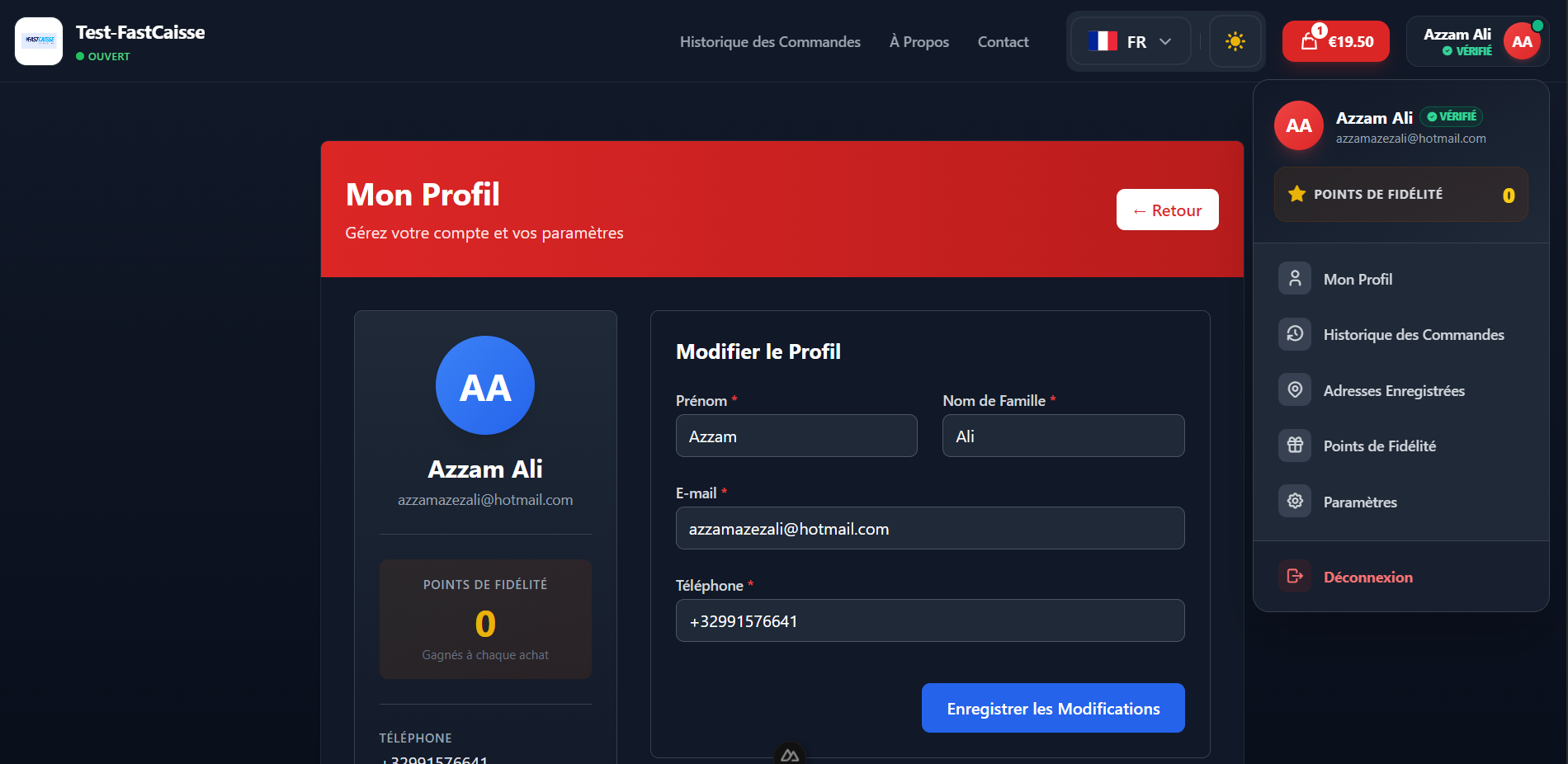 Account management